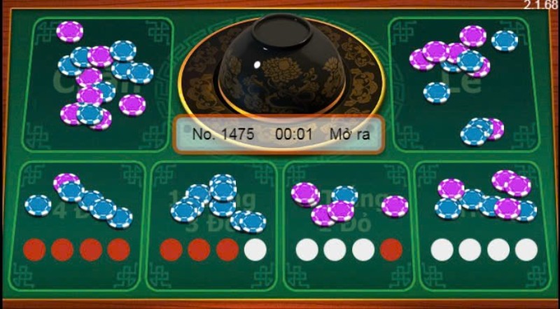 Giao diện các cửa cược game tại i9BET