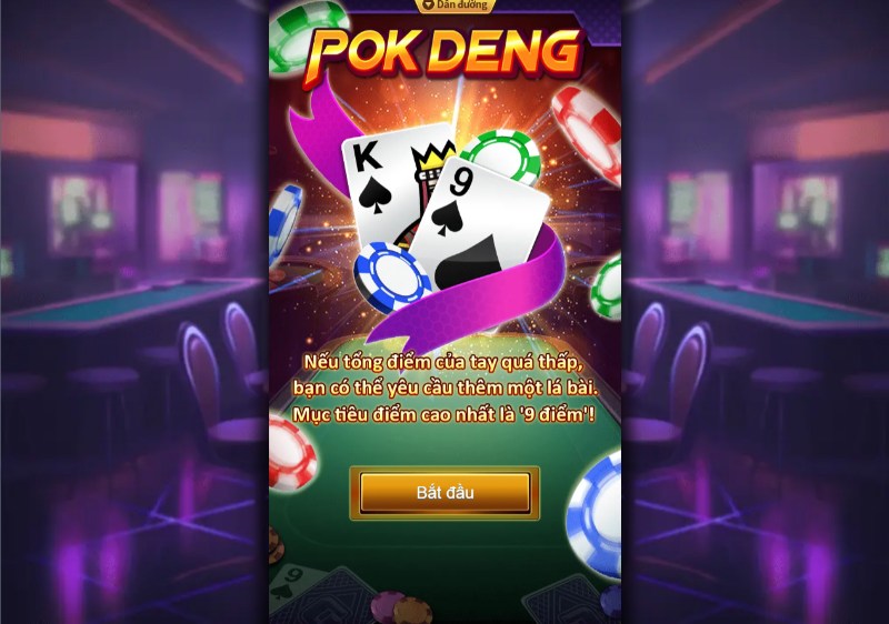 Giao diện trước khi bước vào chơi game bài đổi thưởng