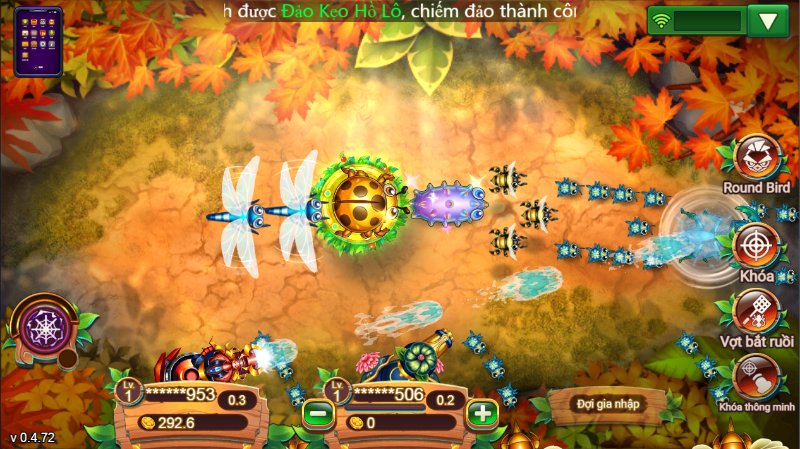 Giao diện Bắn Côn Trùng