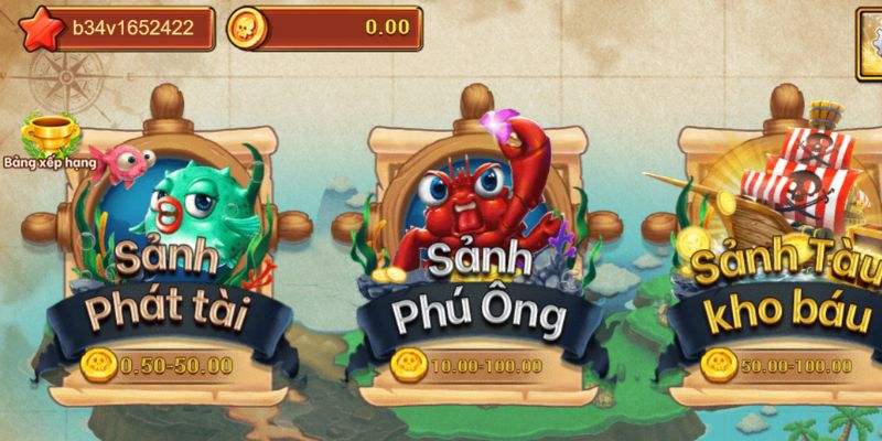 Cách chơi game bắn cá Bá Chủ Đại Dương