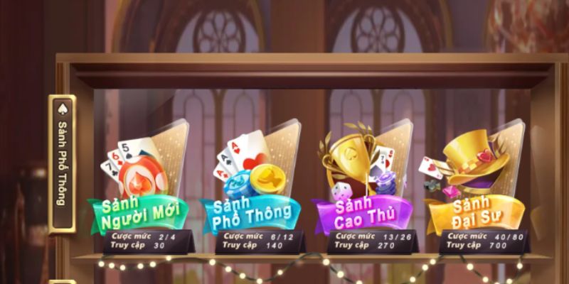 Tiến hành lật 3 quân bài chung